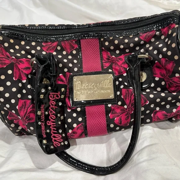 Betsy Johnson bow bag - Picture 1 of 5